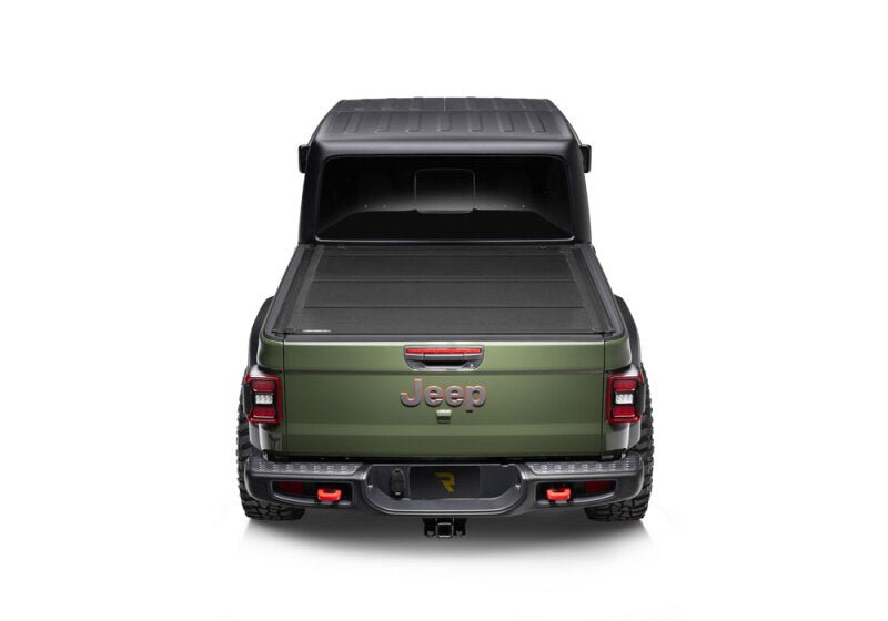 BAKFlip MX4 TS Hard Folding Tonneau Cover | Chevrolet Silverado 1500 / Silverado ZR2 / GMC Sierra 1500 / Sierra AT4 (19-26) (449131TS) Tonneau Covers offroad accessory | Iron Ridge Offroad