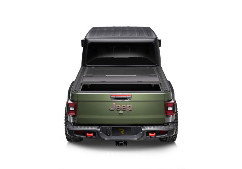 BAKFlip MX4 TS Hard Folding Tonneau Cover | Chevrolet Silverado 1500 / Silverado ZR2 / GMC Sierra 1500 / Sierra AT4 (19-26) (449131TS) Tonneau Covers offroad accessory | Iron Ridge Offroad