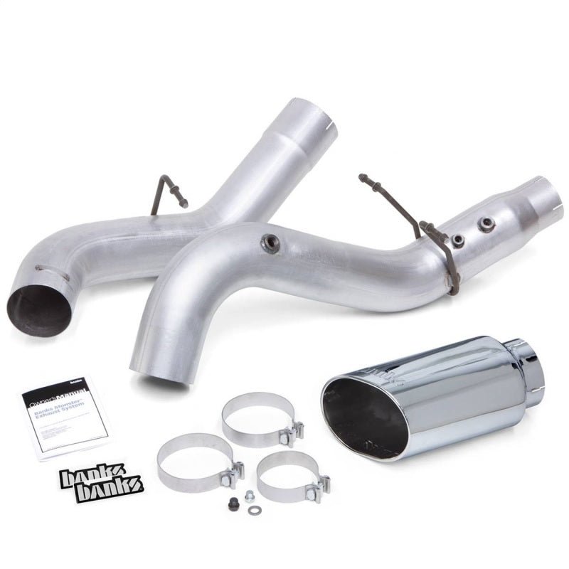 Banks Power 5in Monster Exhaust | Chevy/GMC 2500/3500 Duramax (48997) Exhaust, Mufflers & Tips offroad accessory | Iron Ridge Offroad