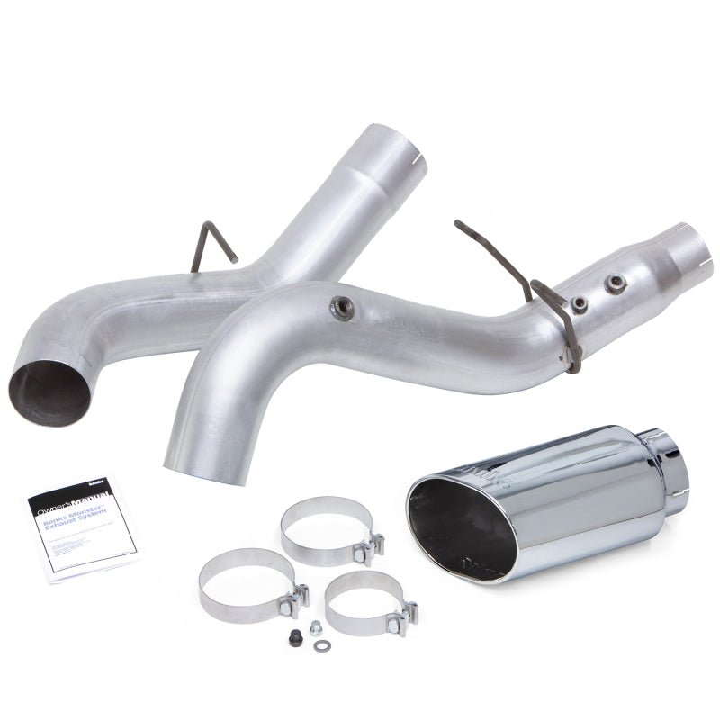 Banks Power 5in Monster Exhaust | Chevy/GMC 2500/3500 Duramax (48997) Exhaust, Mufflers & Tips offroad accessory | Iron Ridge Offroad