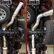 Banks Power 5in Monster Exhaust | Chevy/GMC 2500/3500 Duramax (48997) Exhaust, Mufflers & Tips offroad accessory | Iron Ridge Offroad