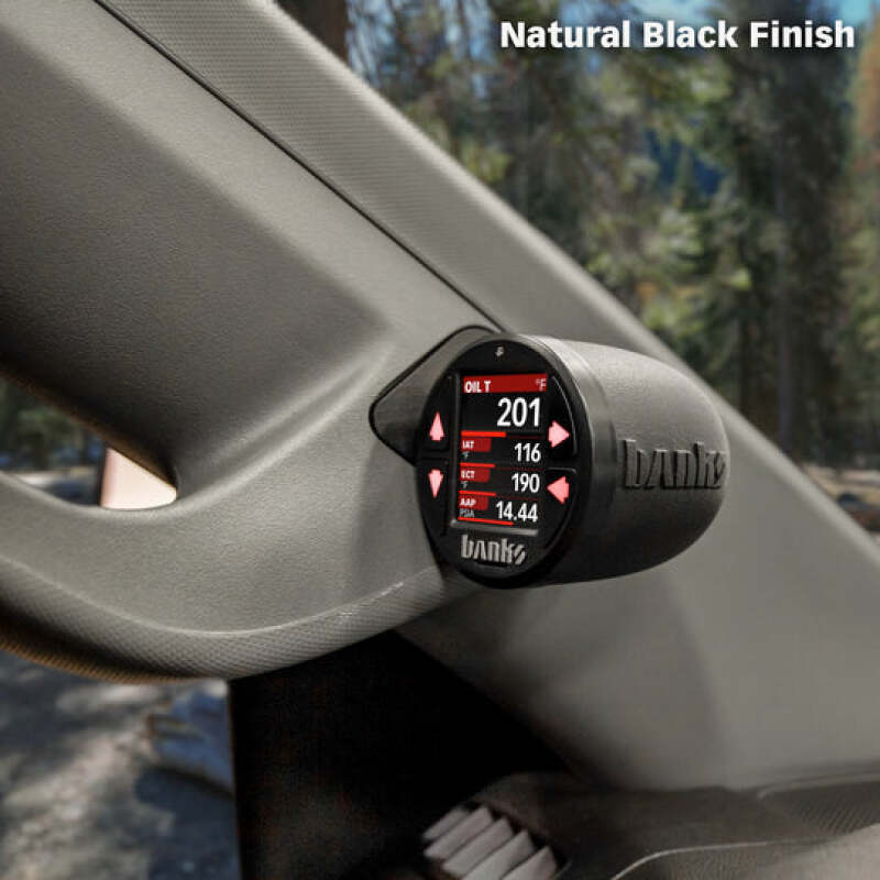 Banks Power iDash Pod Mount | Chevrolet Silverado 1500 / Silverado 2500HD / Silverado 3500HD (63359) Gauges & Pods offroad accessory | Iron Ridge Offroad