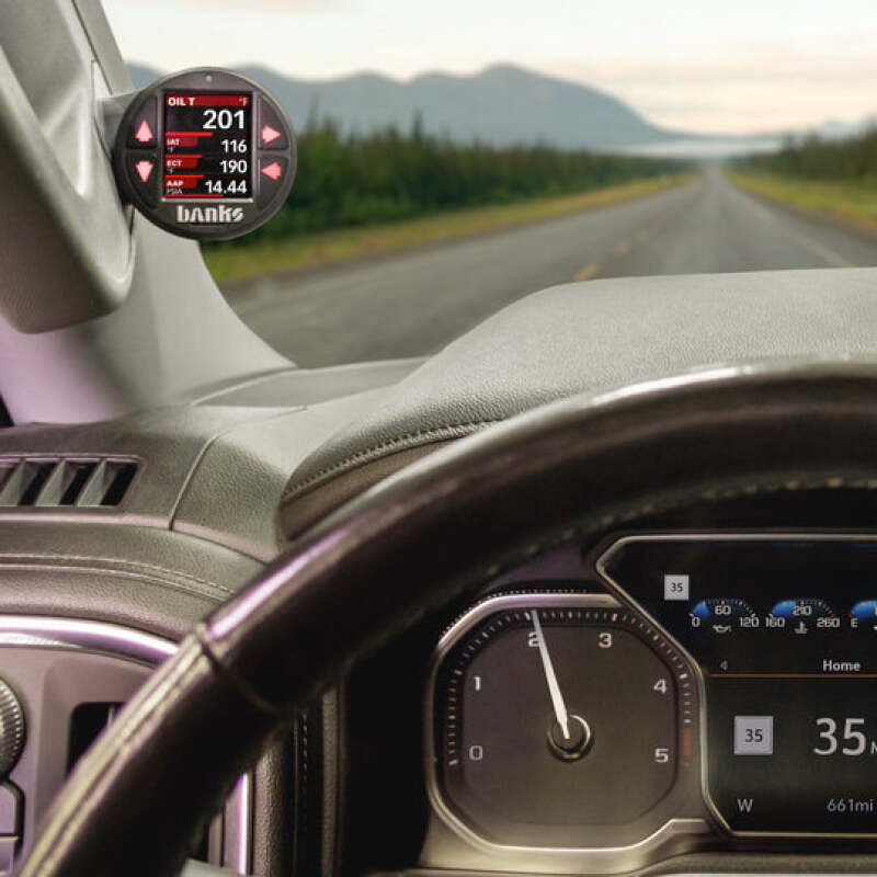 Banks Power iDash Pod Mount | Chevrolet Silverado 1500 / Silverado 2500HD / Silverado 3500HD (63359) Gauges & Pods offroad accessory | Iron Ridge Offroad