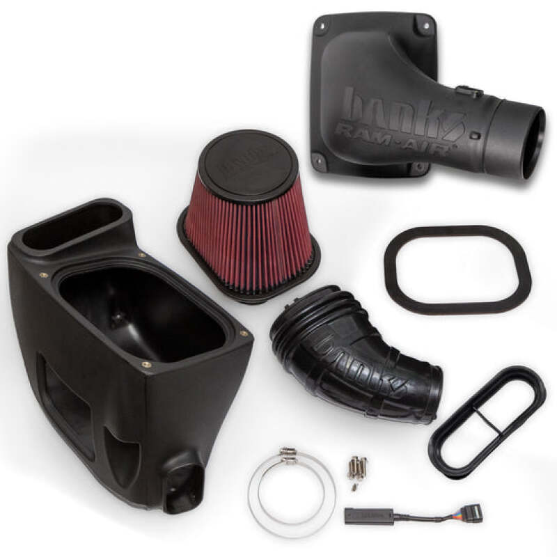 Banks Power Ram-Air Intake System | Chevrolet Silverado 2500HD / 3500HD / GMC Sierra 2500HD / 3500HD (20-26) (42266) Air Intake Systems offroad accessory | Iron Ridge Offroad