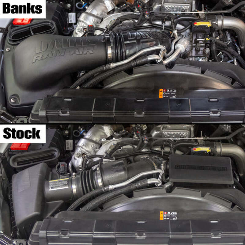 Banks Ram-Air Cold Air Intake | Chevrolet Silverado 2500HD/3500HD (20-26) / GMC Sierra 2500HD/3500HD (20-26) (42266-D) Air Intake Systems offroad accessory | Iron Ridge Offroad
