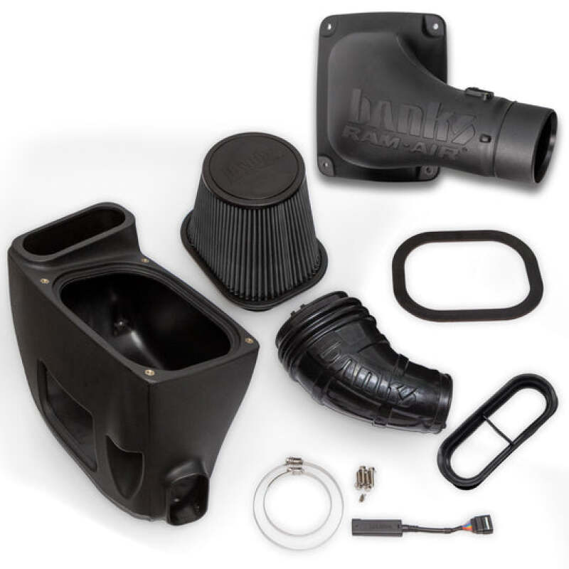 Banks Ram-Air Cold Air Intake | Chevrolet Silverado 2500HD/3500HD (20-26) / GMC Sierra 2500HD/3500HD (20-26) (42266-D) Air Intake Systems offroad accessory | Iron Ridge Offroad