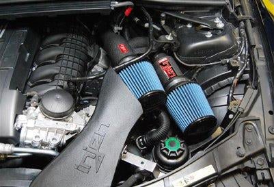 Injen Wrinkle Black Short Ram Intake | BMW 335i/E92 & 135i/E82 (07-09) (SP1125WB)