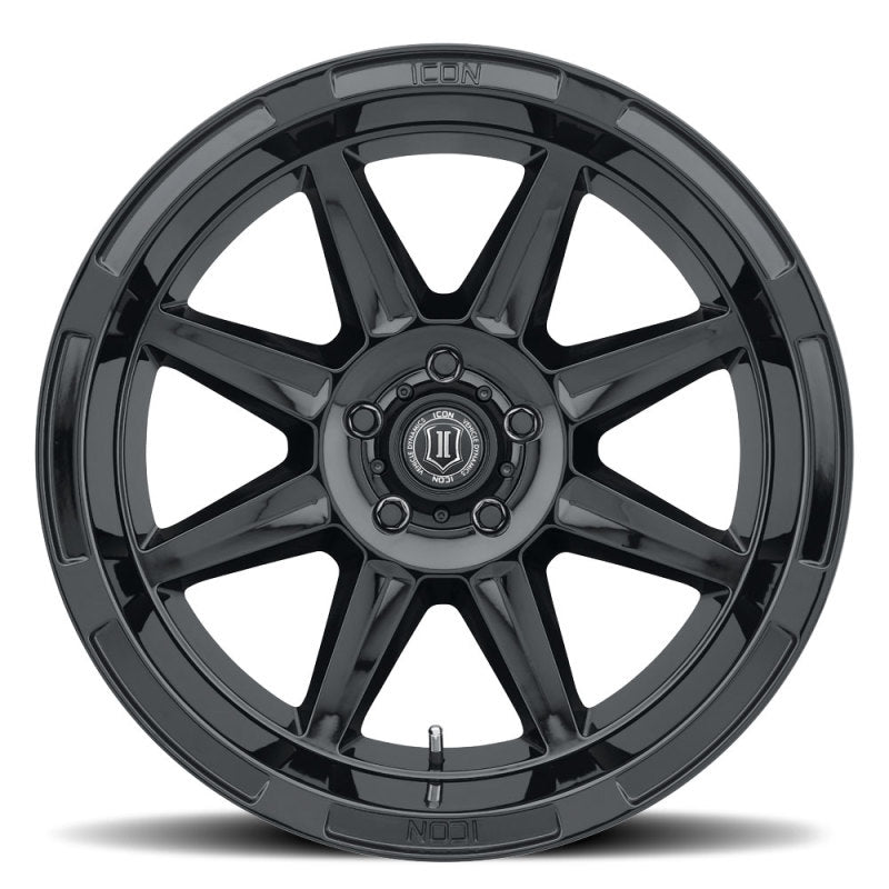 ICON 20x10 6x5.5 -24mm 4.5in BS Gloss Black Wheel | Ford Bronco (21-26) (6020108345GB)