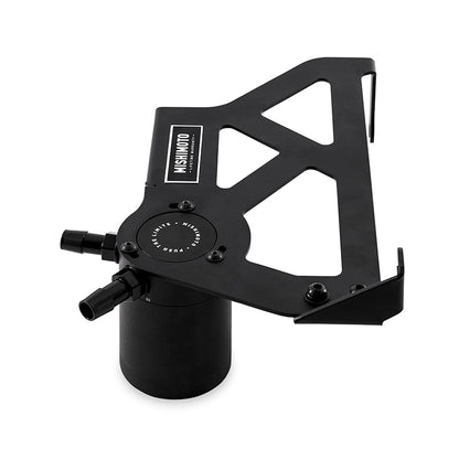 Mishimoto Baffled Oil Catch Can Black (F&R): Jeep Wrangler JK 2012-2018 3.6L