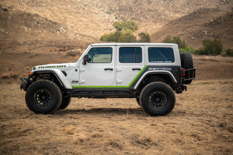 DV8 Offroad Body Mounted Tire Carrier | Jeep Wrangler JL (18-25) (TCJL-14)