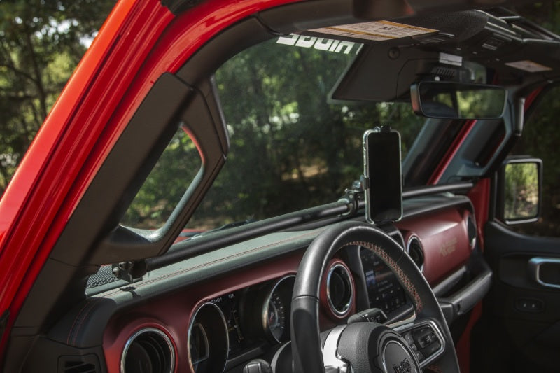 Rugged Ridge Dash Bar for Jeep Wrangler and Gladiator (2007-2026) - Black