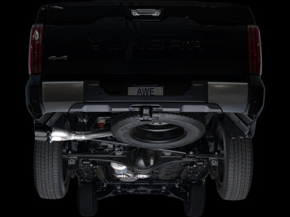AWE 0FG Dual Diamond Black Tips Exhaust | Toyota Tundra (22-26) (3015-33063)