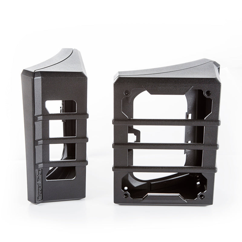 Rugged Ridge Black Elite Tail Light Guards: Fits Most Jeep Wrangler JK Models (2007-2018)
