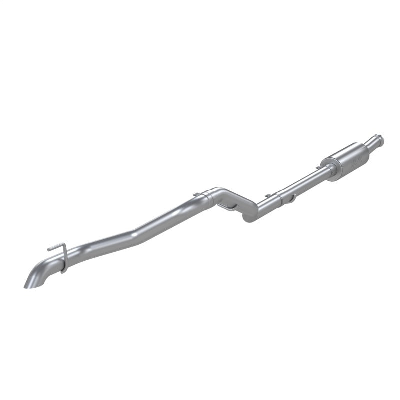 MBRP Armor Lite 2.5" Single Cat-Back Exhaust (REAR): Jeep Gladiator JT 2020-2024 3.6L
