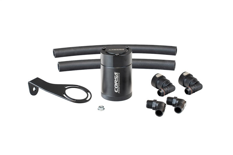 CORSA Aluminum Oil Catch Can w/ Bracket | Ford Bronco 2.7L Turbo (CC0012)