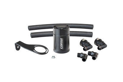 CORSA Aluminum Oil Catch Can w/ Bracket | Ford Bronco 2.7L Turbo (CC0012)