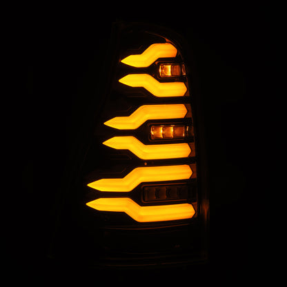 AlphaRex LUXX-Series LED Tail Lights Alpha-Black | Toyota 4Runner (03-09) (690070)