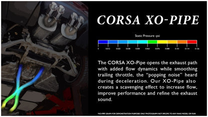 CORSA 2.5 in X-Pipe | 1997-2004 Corvette C5 (14131)