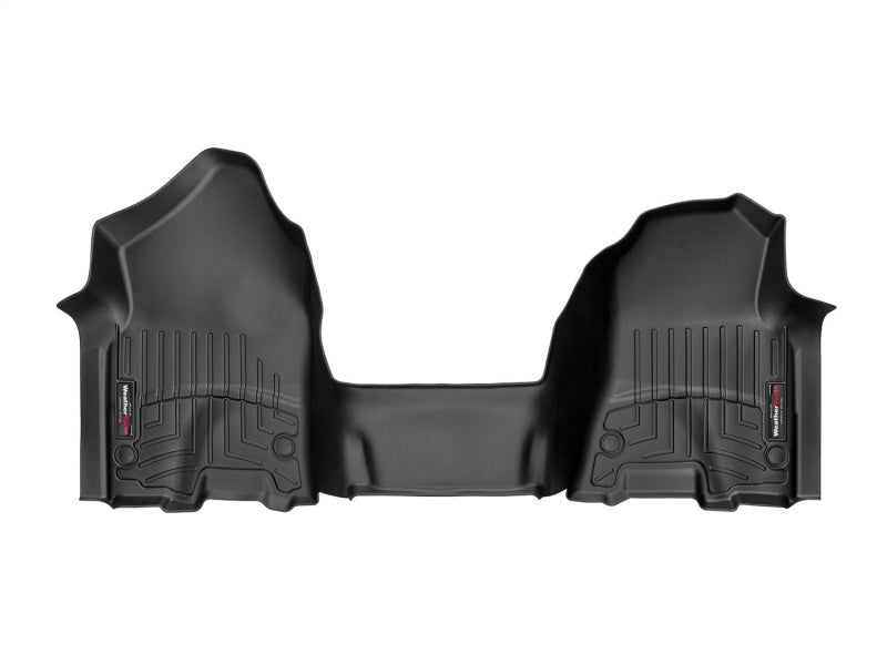 WeatherTech FloorLiner Front Floor Mats (FRONT): Ram 1500 (19-24) w/ Bench Seat - Black
