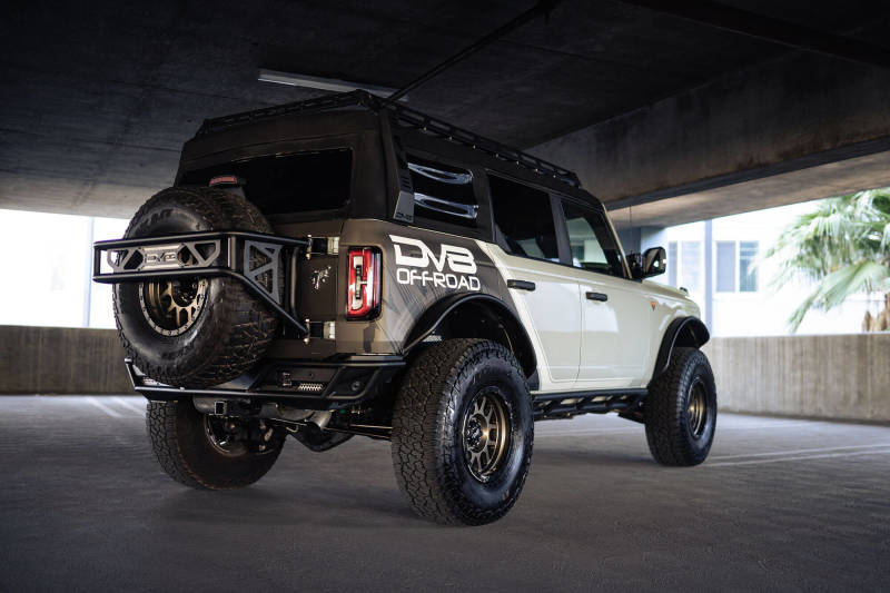 DV8 Offroad Rear Bumper | Ford Bronco (21-26) (RBBR-04)