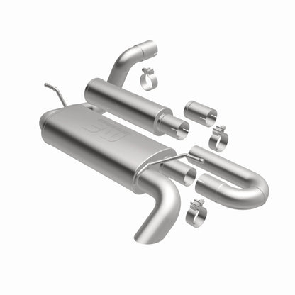 Magnaflow Overland Series Axle-Back Perf Exhaust System (REAR): Jeep Wrangler JL 18-25 2.0L / 3.6L