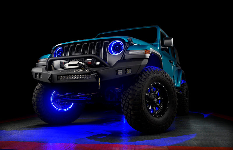 ORACLE Lighting Bi-LED Projector Headlights w/ BC1 Controller: Jeep Gladiator / Wrangler JL (18-24)