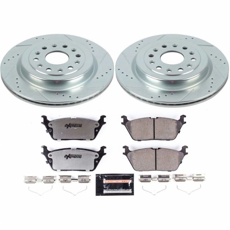 PowerStop Z36 Brake Kit (REAR): Ram 1500 2019-2024