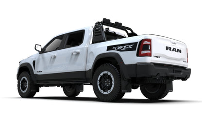 Rally Armor Black UR Mud Flap: Ram 1500 2021-2024 (MF128-UR-BLK-WH)