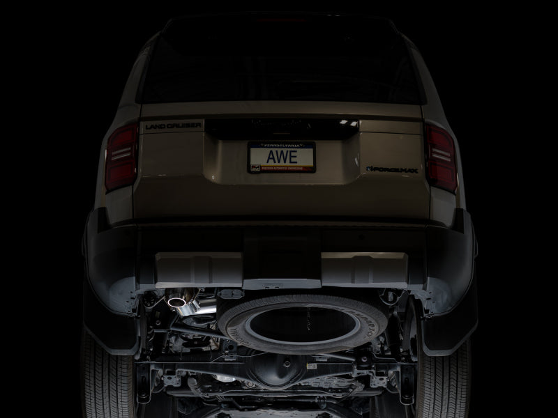 AWE Tuning Cat-Back Exhaust w/ BashGuard | Toyota Land Cruiser / 4Runner (25+)