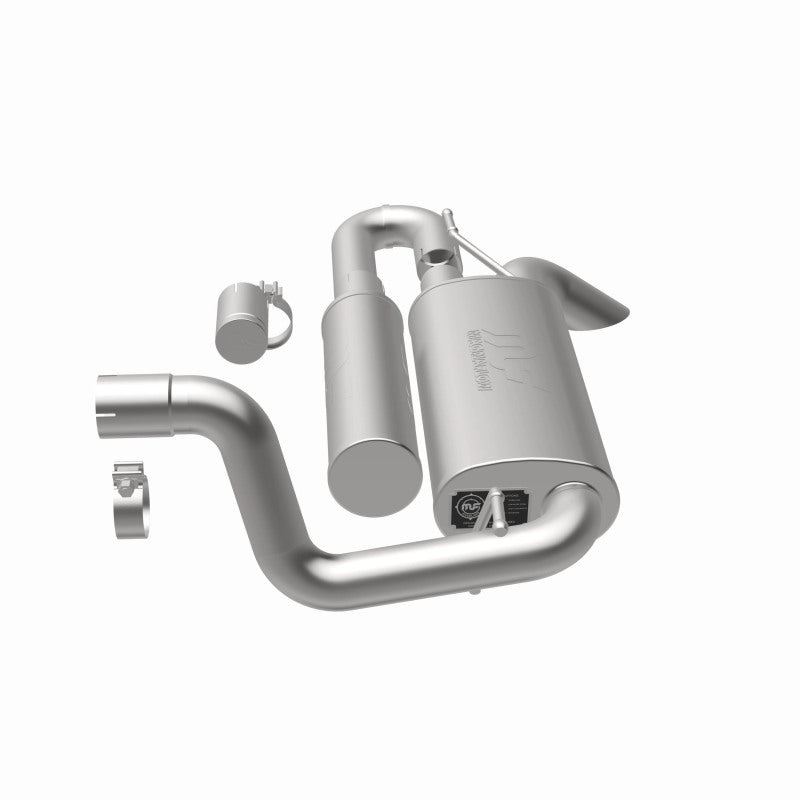 Magnaflow Overland Series Axle-Back Perf Exhaust System (REAR): Jeep Wrangler JL 18-25 2.0L / 3.6L