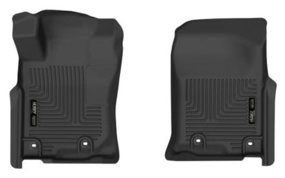 Husky X-act Contour Black Front Floor Liners | Lexus GX460 / Toyota 4Runner (14-21) (53761)