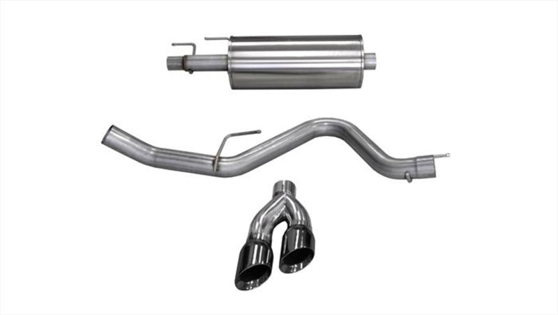 CORSA Sport / 3.0 in Cat-Back 4.0 in Twin Tips | Ford F-150 EcoBoost 2015-2020 2.7T, 3.5T (14836)