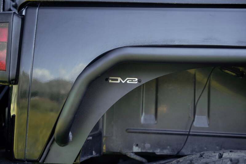 DV8 Offroad 2007-2018 Jeep Wrangler JK Slim Fender Flares | Jeep (FDJK-06)