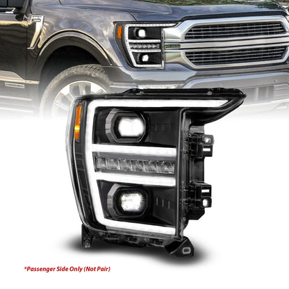 ANZO LED Projector Headlight w/ Switchback + Sequential | Ford F150 (21-23) (111594-R)