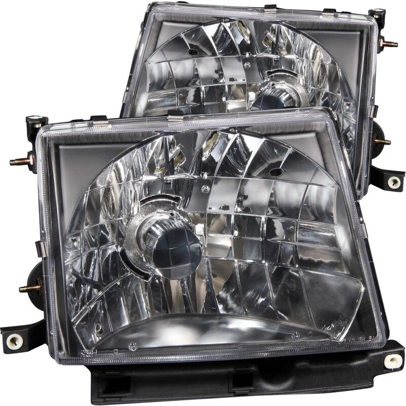 ANZO Crystal Headlight Set Black | Toyota Tacoma (97-00) (121139)