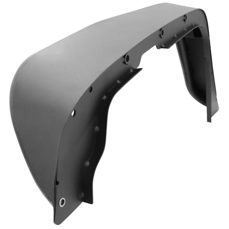 Westin Textured Black Tube Fenders (FRONT): Jeep Wrangler (07-17) / Wrangler JK (18)