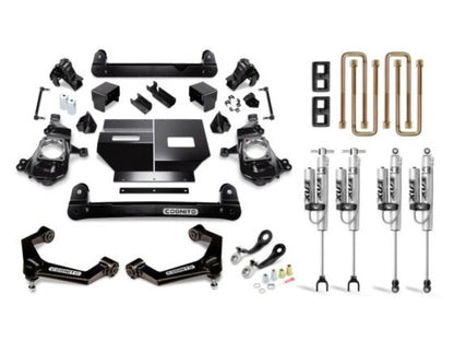 Cognito 4in Performance Lift Kit | Chevrolet Silverado 2500HD/3500HD / GMC Sierra 2500HD/3500HD (20-26) with Fox 2.0 Shocks (110-P0896)