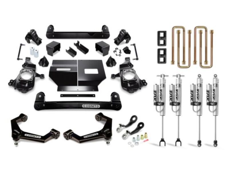 Cognito 4in Performance Lift Kit | Chevrolet Silverado 2500HD/3500HD / GMC Sierra 2500HD/3500HD (20-26) with Fox 2.0 Shocks (110-P0896)