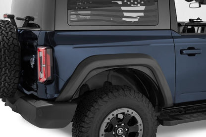 Bestop Fender Flares - 2021+ Ford Bronco 2 DR Exterior Styling offroad accessory | Iron Ridge Offroad