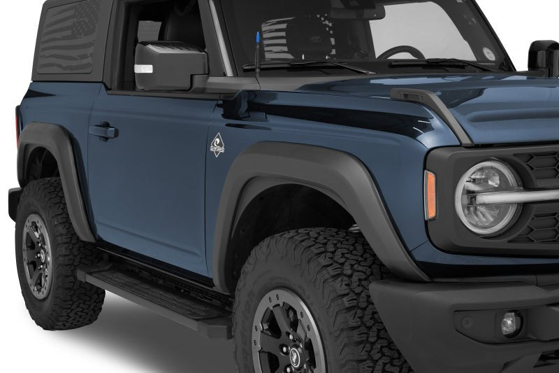 Bestop Fender Flares - 2021+ Ford Bronco 2 DR Exterior Styling offroad accessory | Iron Ridge Offroad