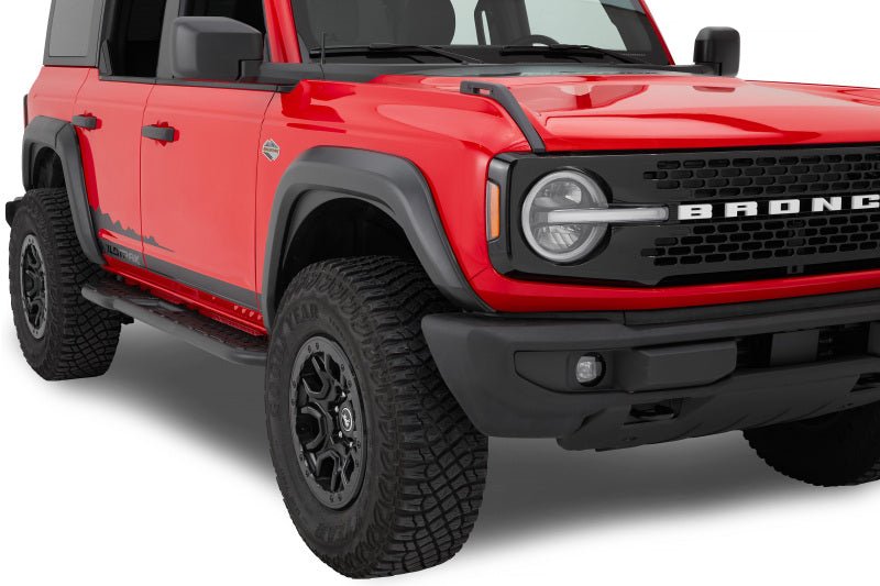 Bestop Fender Flares - 2021+ Ford Bronco 4 DR Exterior Styling offroad accessory | Iron Ridge Offroad