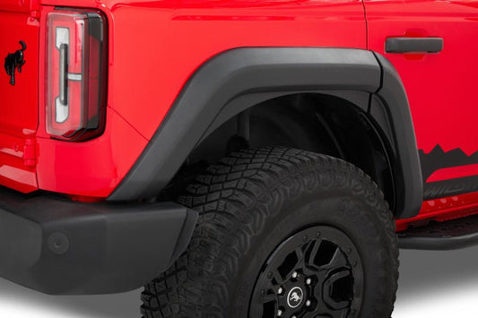 Bestop Fender Flares - 2021+ Ford Bronco 4 DR Exterior Styling offroad accessory | Iron Ridge Offroad