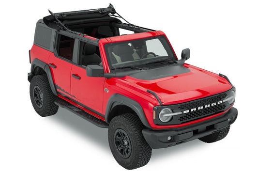 Bestop Skyrider For Hardtop (Black Diamond) - 2021+ Ford Bronco 4 DR Roofs & Roof Accessories offroad accessory | Iron Ridge Offroad