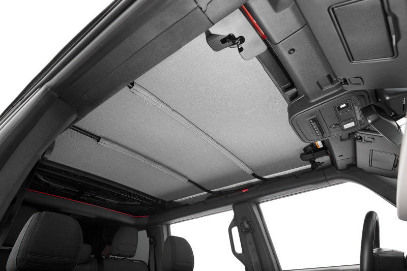 Bestop Skyrider For Hardtop (Premium Black Twill) - 2021+ Ford Bronco 4 DR Roofs & Roof Accessories offroad accessory | Iron Ridge Offroad