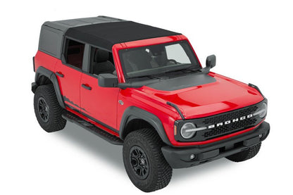 Bestop Skyrider For Hardtop (Premium Black Twill) - 2021+ Ford Bronco 4 DR Roofs & Roof Accessories offroad accessory | Iron Ridge Offroad