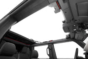 Bestop Skyrider For Hardtop (Premium Black Twill) - 2021+ Ford Bronco 4 DR Roofs & Roof Accessories offroad accessory | Iron Ridge Offroad