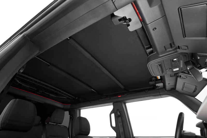 Bestop Skyrider For Hardtop (Premium Black Twill) - 2021+ Ford Bronco 4 DR Roofs & Roof Accessories offroad accessory | Iron Ridge Offroad