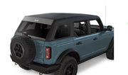 Bestop Trektop Slantback Soft Top (Black Diamond) - 2021+ Ford Bronco 4 DR Roofs & Roof Accessories offroad accessory | Iron Ridge Offroad