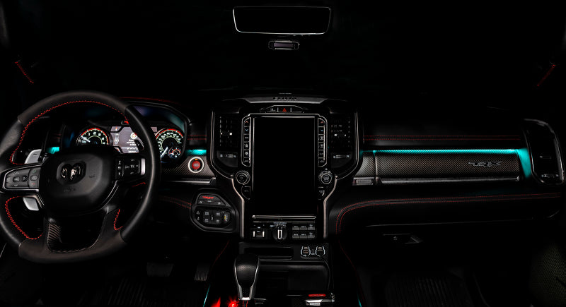 Oracle Lighting Fiber Optic LED Interior Ambient Dash Kit: Ram 1500 2019-2022