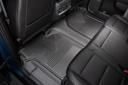 Husky WeatherBeater Front & 2nd Seat Floor Liners | Chevrolet Silverado 1500 (19-23) / GMC Sierra 1500 (19-23) (94021)